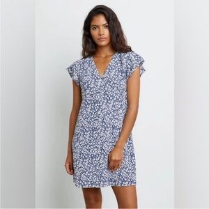 Rails Helena Navy Camellia Floral Mini Dress